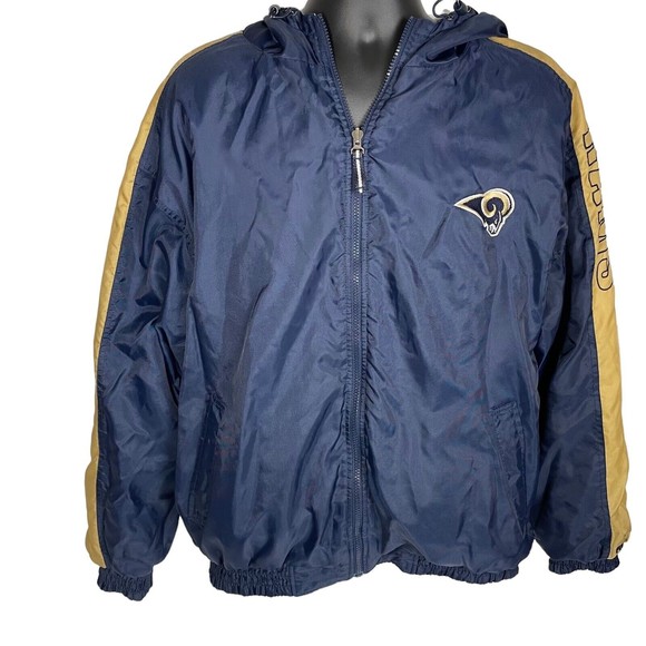 Vintage XL Rare Puma St‎ Louis Rams Reversible Jacket Men’s NFL